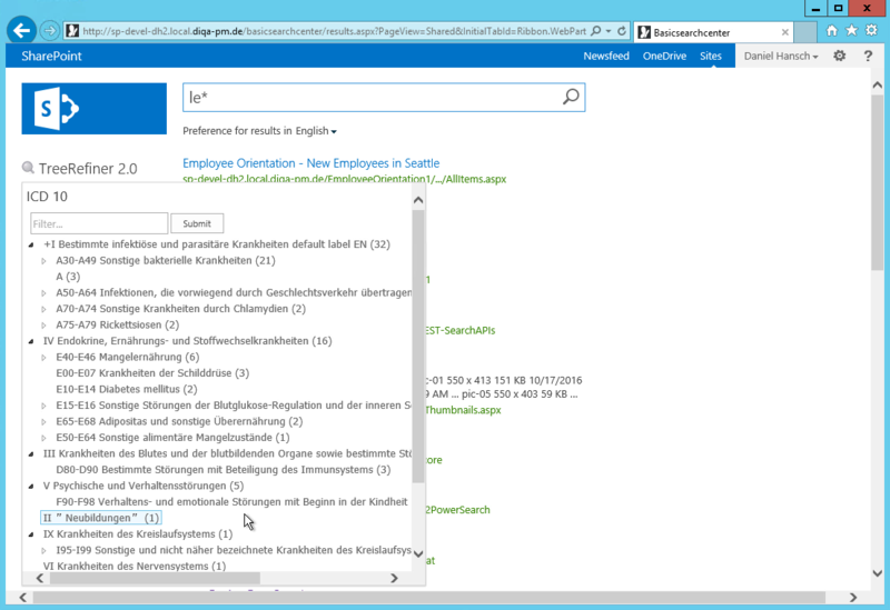 Datei:Semantic search webpart - expanded.png